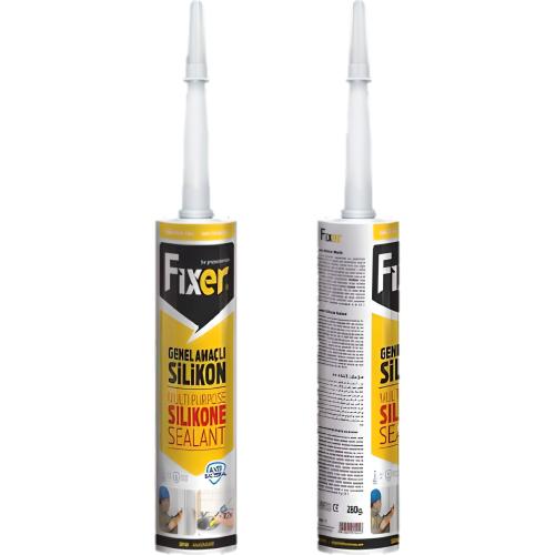 FİXER ŞEFFAF SİLİKON 280 GR